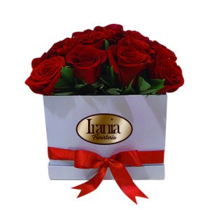 caja de 20 rosas rojas iraniafloristeria 001